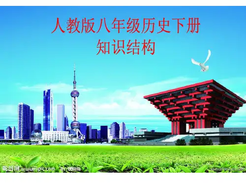 人教版八年级历史下册知识结构