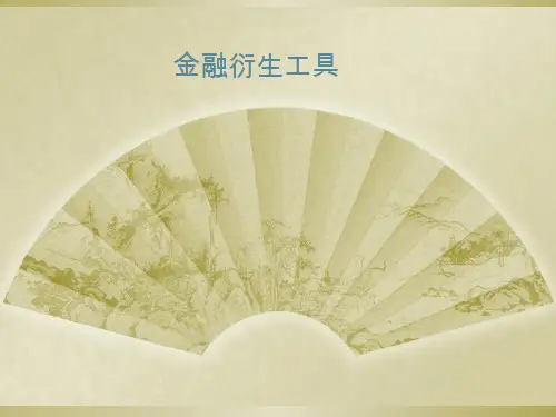 金融衍生工具培训课件(ppt 56页)