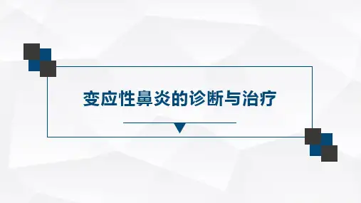 变应性鼻炎的诊断和治疗指南2015