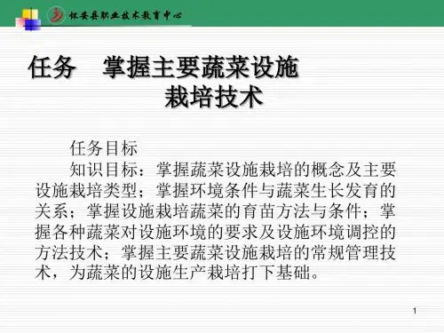 项目十设施农业养分环境调控