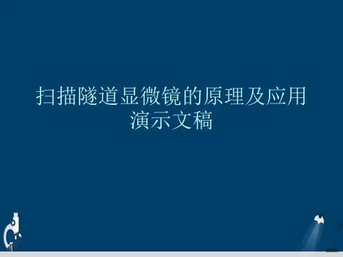 扫描隧道显微镜的原理及应用演示文稿