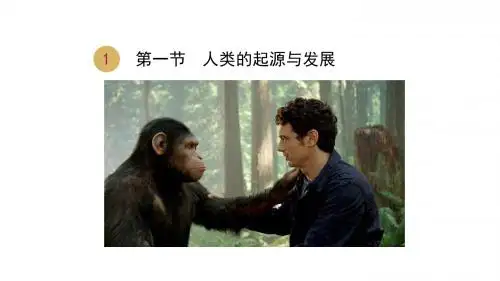 1.1人类的起源和发展课件(33张PPT)