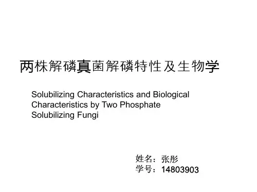 关于有机磷降解