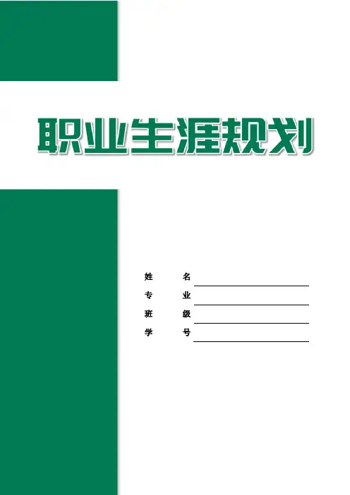 【5页】最新服装设计专业职业生涯规划书1500字数