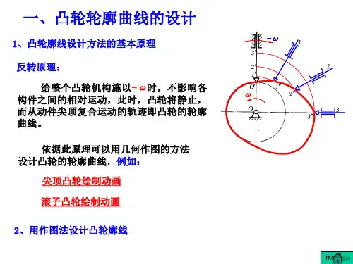 凸轮廓线设计方法的基本原理.