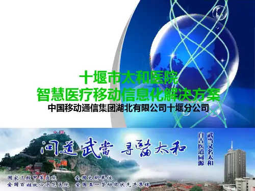 十堰市太和医院信息化规划方案