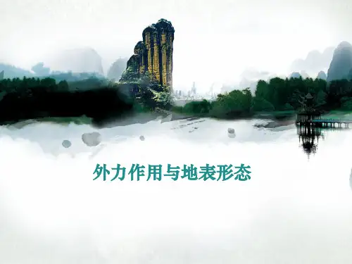 外力作用与地表形态优秀课件