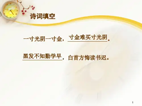 创意时钟ppt课件