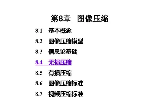 数字图像处理(冈萨雷斯)-8 无损压缩