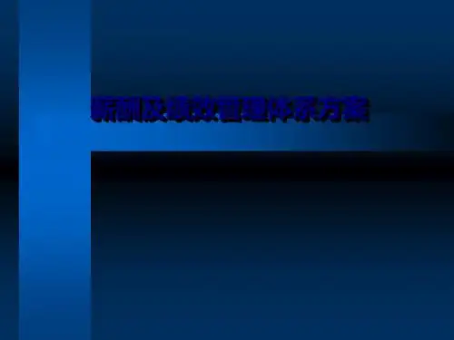 服装企业薪酬及绩效管理体系方案(ppt 46页)