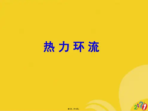 人教版高中地理必修一 热力环流 多媒体课件(共19张PPT)