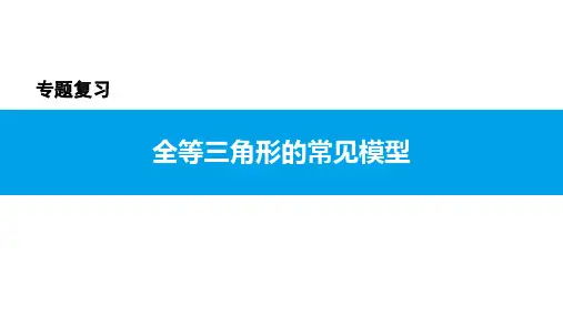 微专题 全等三角形的常见模型