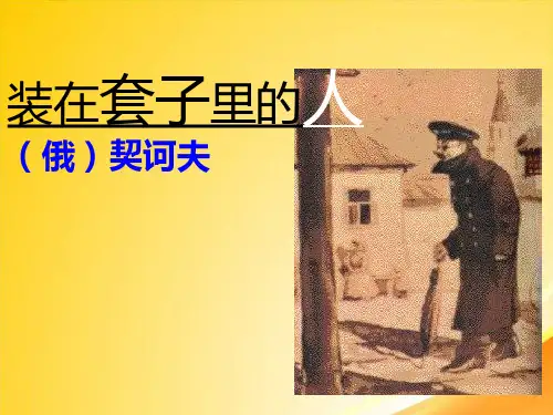 装在套子里的人ppt118 人教课标版
