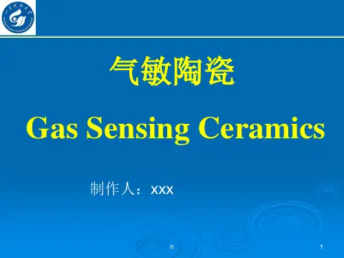 《气敏陶瓷》PPT课件