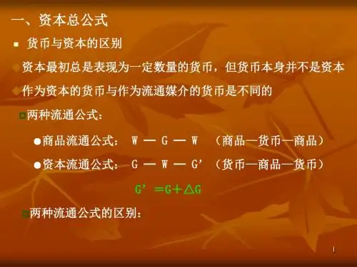 第3章 剩余价值的生产分配与