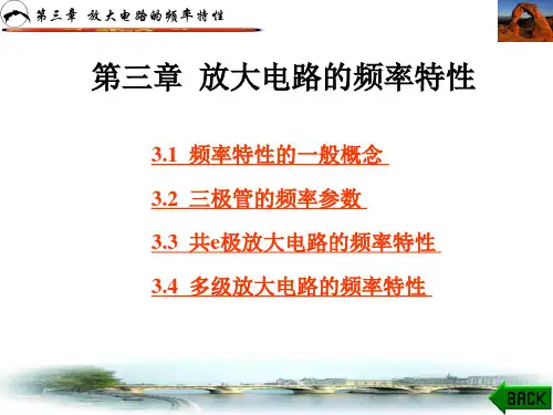 模拟电子技术(江晓安)(第三版)第3章