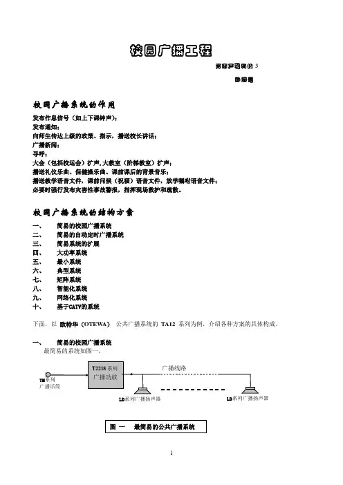 sAc-OTEWA迪士普企业广播方案