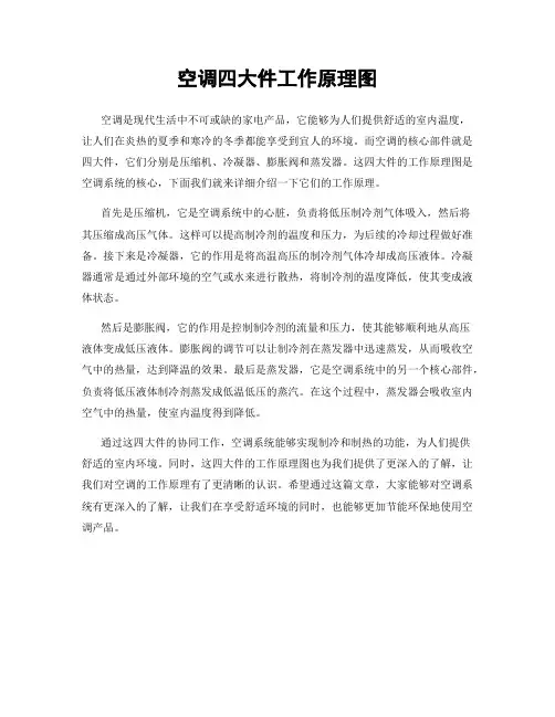 空调四大件工作原理图