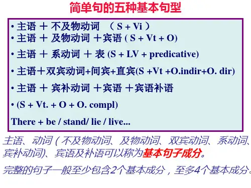 简单句和复合句
