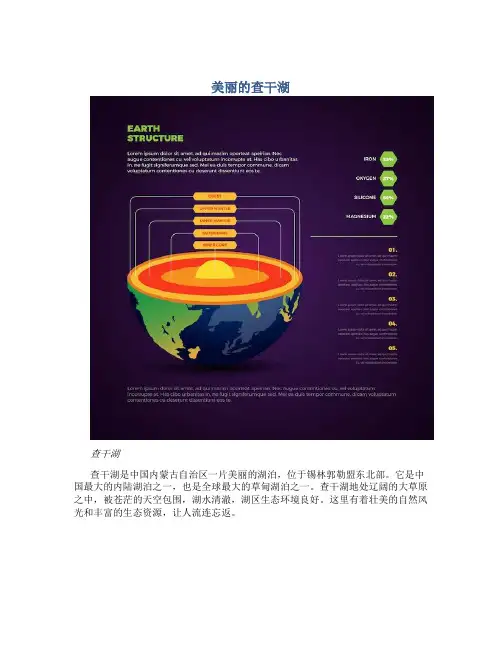 美丽的查干湖作文