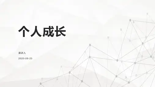 个人成长冰山模型