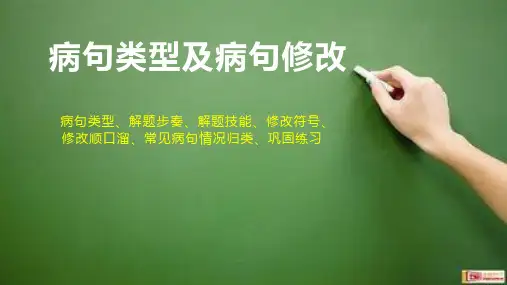 高考语文一轮复习专项：病句类型及病句修改