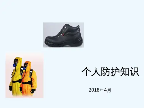 个人防护知识 PPT
