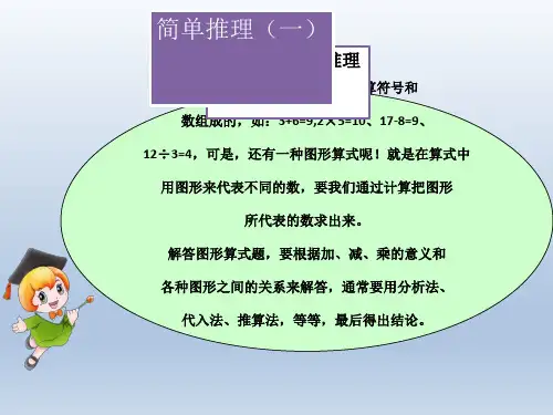 小学奥数 简单推理[优质PPT]