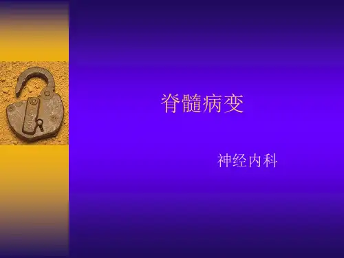 脊髓病变