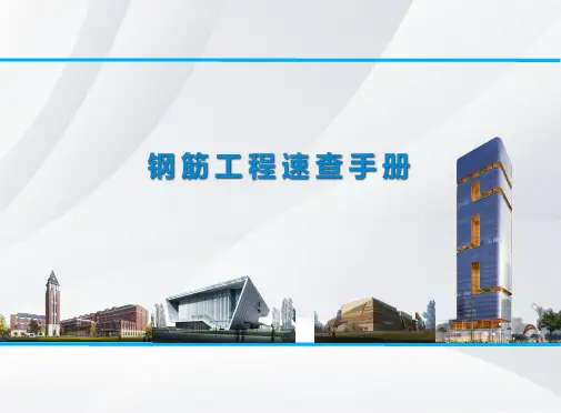 名企钢筋工程速查手册