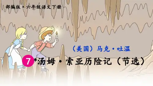 部编新编版六年级语文下册第7课《汤姆.索亚历险记》优质课件