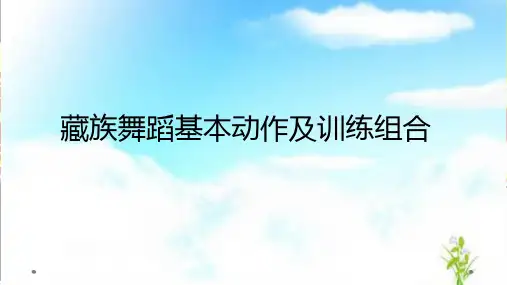 藏族舞蹈基本动作及训练组合