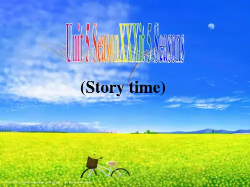 Unit5Seasons(Storytime)课件(2)