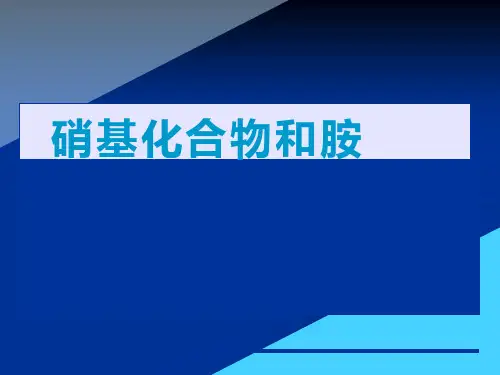 有机化学-硝基化合物和胺