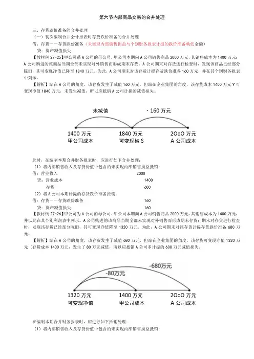 第A150讲_内部商品交易的合并处理2