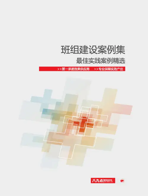 中国国际航空股份有限公司班组建设资料