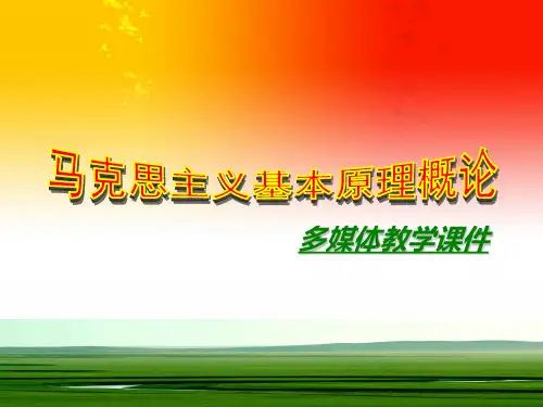 马克思主义基本原理概论第七章PPT课件