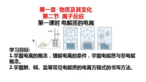 电解质的电离ppt课件