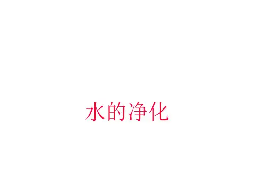 水的净化-新课标-人教版PPT课件