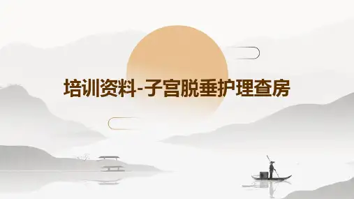 培训资料-子宫脱垂护理查房