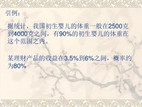 6.3置信区间