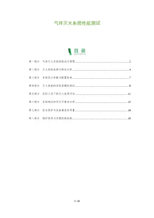 21_气体灭火系统性能测试