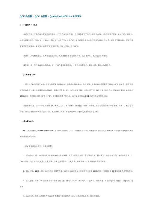 QCC圈介绍