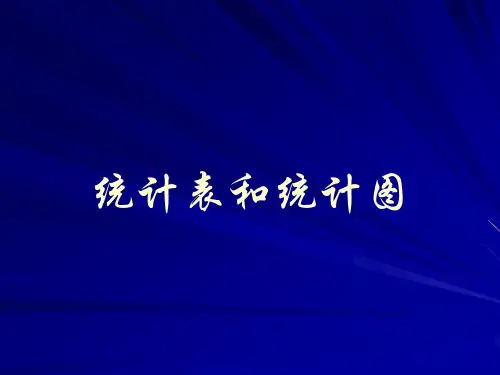统计表与统计图