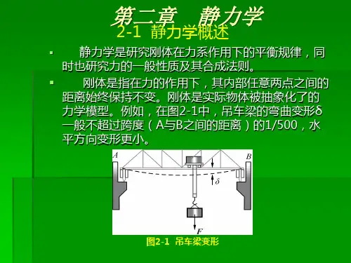 机械基础课件——静力学