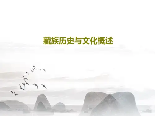 藏族历史与文化概述PPT文档95页