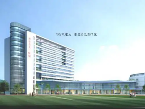 骨折概述及一般急诊处理措施