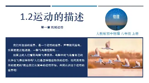 运动的描述ppt课件