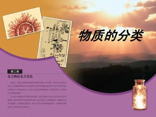 物质的分类,胶体