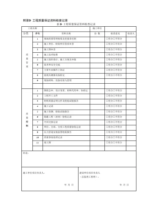工业金属管道工程施工质量验收规范中的表格GB50184-2011讲解